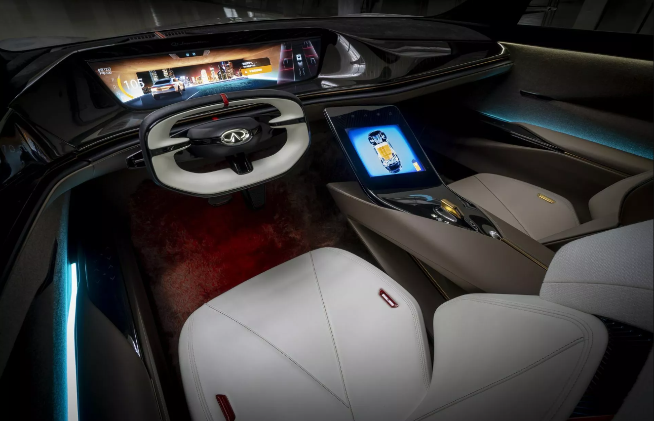 2025 Infiniti Q50 Red Sport Interior
